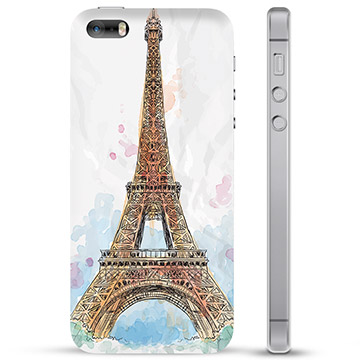 iPhone 5/5S/SE TPU-deksel - Paris
