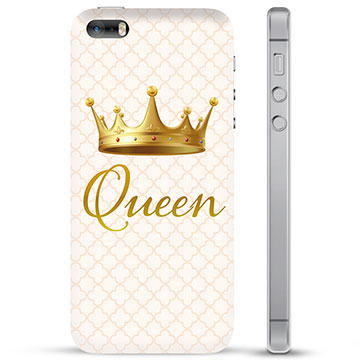 iPhone 5/5S/SE TPU-deksel - Dronning