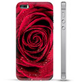 iPhone 5/5S/SE TPU-deksel - Rose
