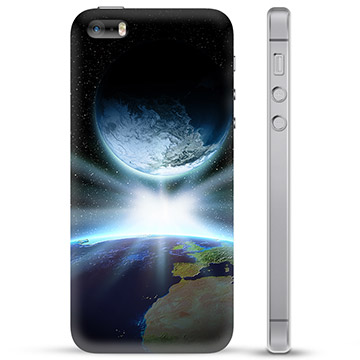 iPhone 5/5S/SE TPU-deksel - Verdensrom