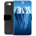 iPhone 5/5S/SE Premium Lommebok-deksel - Isfjell