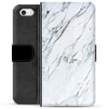 iPhone 5/5S/SE Premium Lommebok-deksel - Marmor