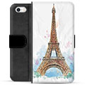 iPhone 5/5S/SE Premium Lommebok-deksel - Paris