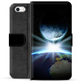 iPhone 5/5S/SE Premium Lommebok-deksel - Verdensrom
