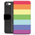 iPhone 5/5S/SE Premium Lommebok-deksel - Pride