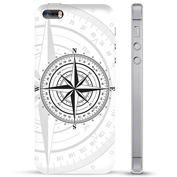 iPhone 5/5S/SE TPU-deksel - Kompass