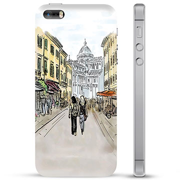 iPhone 5/5S/SE TPU-deksel - Italiensk Gate