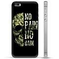 iPhone 5/5S/SE TPU-deksel - No Pain, No Gain