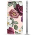 iPhone 5/5S/SE TPU-deksel - Romantiske Blomster