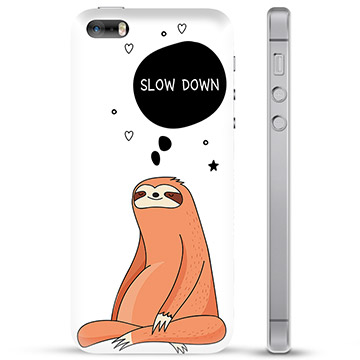 iPhone 5/5S/SE TPU-deksel - Slow Down