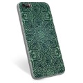 iPhone 5/5S/SE TPU-deksel - Grønn Mandala