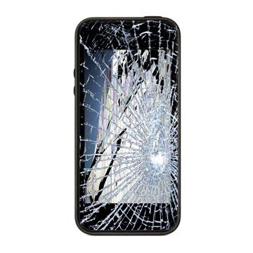 iPhone 5S/SE Reparasjon av LCD-Display og Glass - Svart - Originalkvalitet