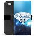 iPhone 6 / 6S Premium Lommebok-deksel - Diamant
