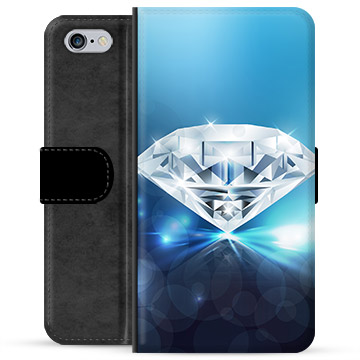 iPhone 6 / 6S Premium Lommebok-deksel - Diamant