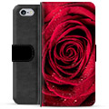 iPhone 6 / 6S Premium Lommebok-deksel - Rose