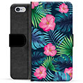 iPhone 6 / 6S Premium Lommebok-deksel - Tropiske Blomster