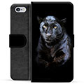 iPhone 6 / 6S Premium Lommebok-deksel - Svart Panter