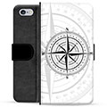 iPhone 6 / 6S Premium Lommebok-deksel - Kompass