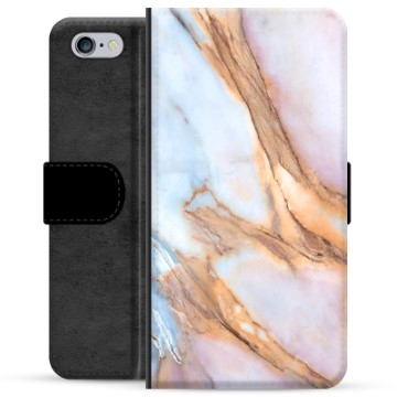 iPhone 6/6S Premium Lommebokdeksel - Elegant Marmor