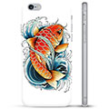 iPhone 6 / 6S TPU-deksel - Koi Fisk