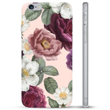 iPhone 6 / 6S TPU-deksel - Romantiske Blomster