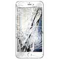 iPhone 6 Plus Reparasjon av LCD-Display og Glass - Hvit - Originalkvalitet
