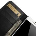 iPhone 6/6s Lommebok-deksel med Magnetisk Lukning - Svart