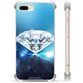 iPhone 7 Plus / iPhone 8 Plus Hybrid-deksel - Diamant
