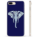 iPhone 7 Plus / iPhone 8 Plus TPU-deksel - Elefant