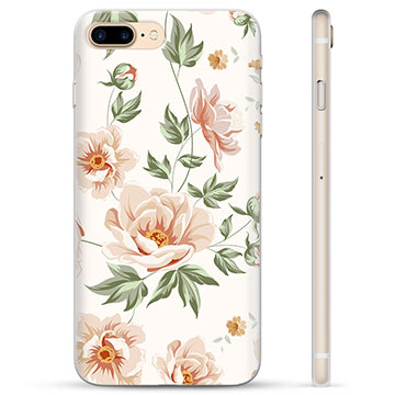 iPhone 7 Plus / iPhone 8 Plus TPU-deksel - Floral