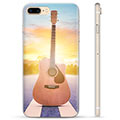 iPhone 7 Plus / iPhone 8 Plus TPU-deksel - Gitar