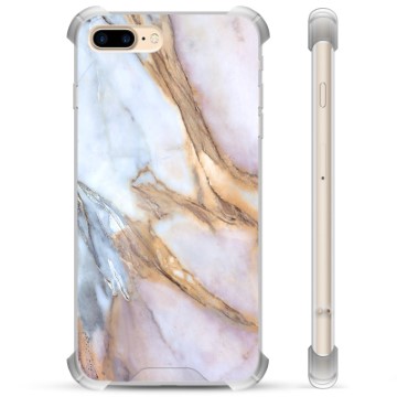 iPhone 7 Plus / iPhone 8 Plus Hybrid-deksel - Elegant Marmor