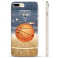 iPhone 7 Plus / iPhone 8 Plus TPU-deksel - Basketball