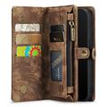 iPhone 7/8/SE (2020)/SE (2022) Caseme 008 2-i-1 Multifunksjonell Lommebok-deksel - Brun