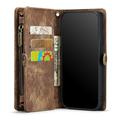iPhone 7/8/SE (2020)/SE (2022) Caseme 008 2-i-1 Multifunksjonell Lommebok-deksel - Brun