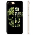iPhone 7 Plus / iPhone 8 Plus TPU-deksel - No Pain, No Gain