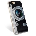 iPhone 7 Plus / iPhone 8 Plus TPU-deksel - Retro Kamera