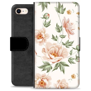 iPhone 7/8/SE (2020)/SE (2022) Premium Lommebok-deksel - Floral