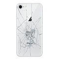 iPhone 8 Bakdeksel reparasjon - Kun Glass - Hvit