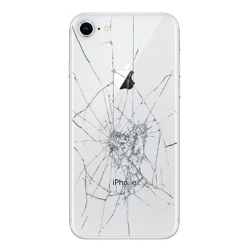 iPhone 8 Bakdeksel reparasjon - Kun Glass
