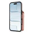 iPhone Air Alt-i-ett-deksel med lommebok og stropp - Rosegull