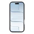 iPhone Air TPU-deksel med sommerfugltrykk - Gul / svart