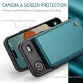 iPhone Air Caseme C22-etui RFID-kortlommebok - grønn