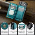 iPhone Air Caseme C22-etui RFID-kortlommebok - grønn