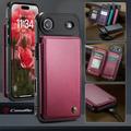 iPhone Air Caseme C22 etui RFID-kortlommebok - rød