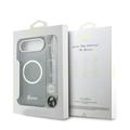 iPhone Air Guess IML Glitter Script Rem-deksel - MagSafe-kompatibel