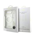 iPhone Air Guess IML Glitter Script Rem-deksel - MagSafe-kompatibel - gjennomsiktig