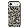 iPhone Air Karl Lagerfeld IML Leopard-deksel - MagSafe-kompatibel - Brun