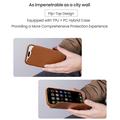 iPhone Air Nillkin Qin Pro Flip-deksel - Brun