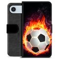 iPhone Air Premium Lommebok-deksel - Fotballflamme